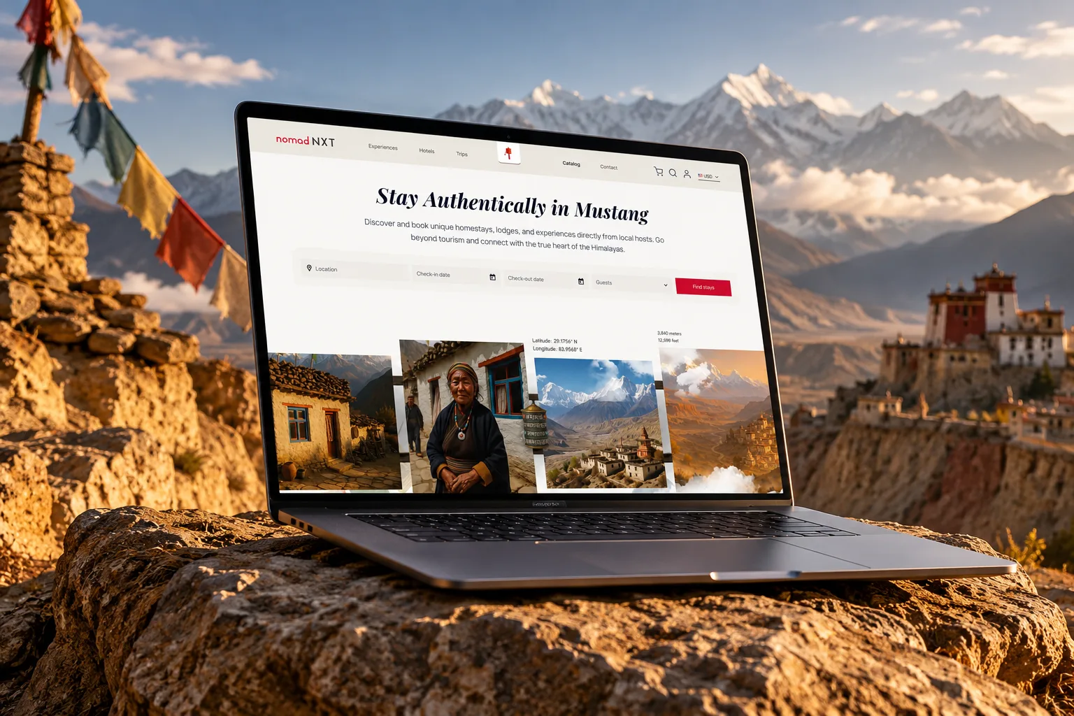 Cover Image of the landing page